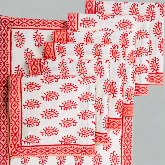 Paisley Posy Placemats & Napkins