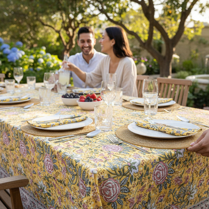 Glorious Garden Table Cloth