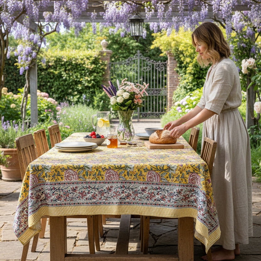 Glorious Garden Table Cloth