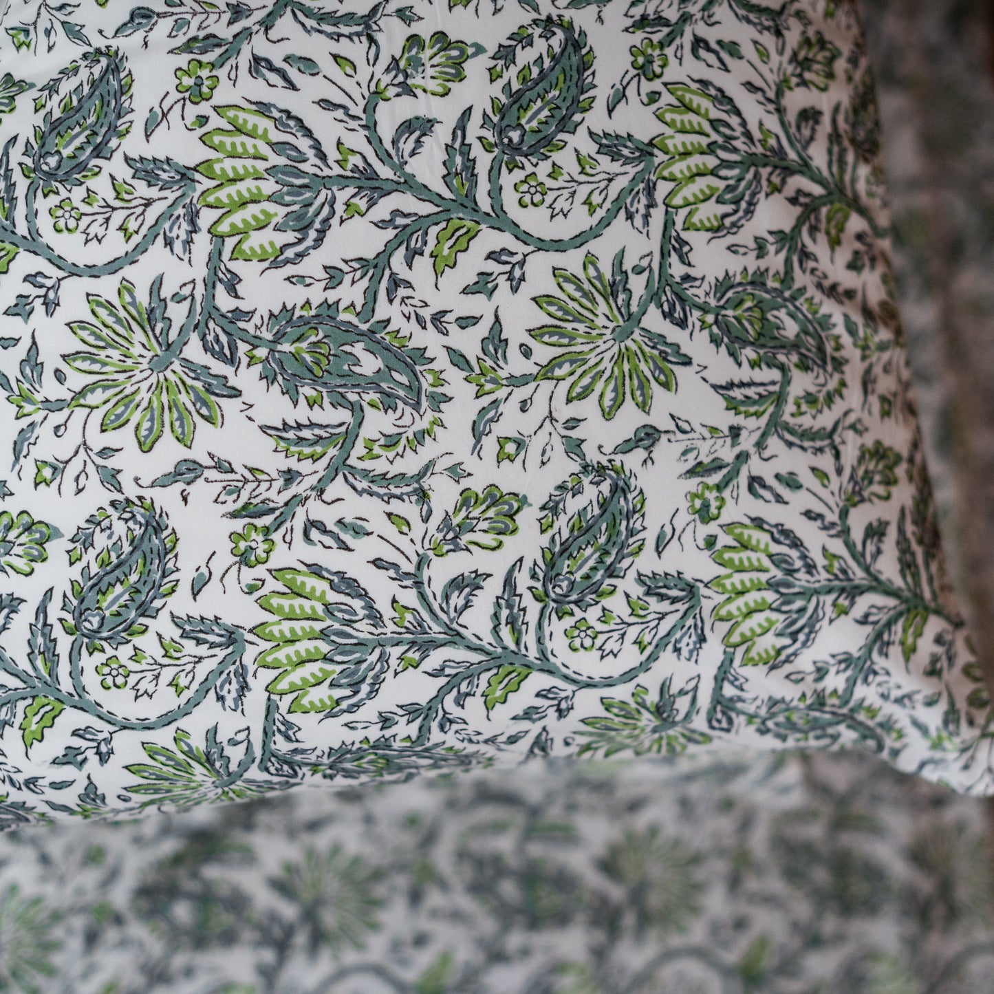 Marigold Green Bedsheet