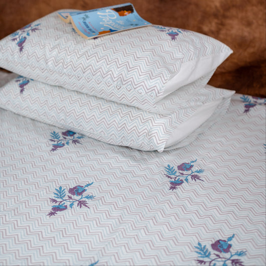 Floral Weave Bedsheet