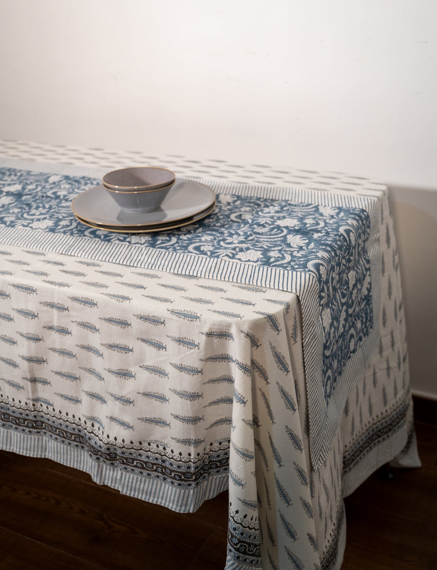 Iris Blossom Table Runner