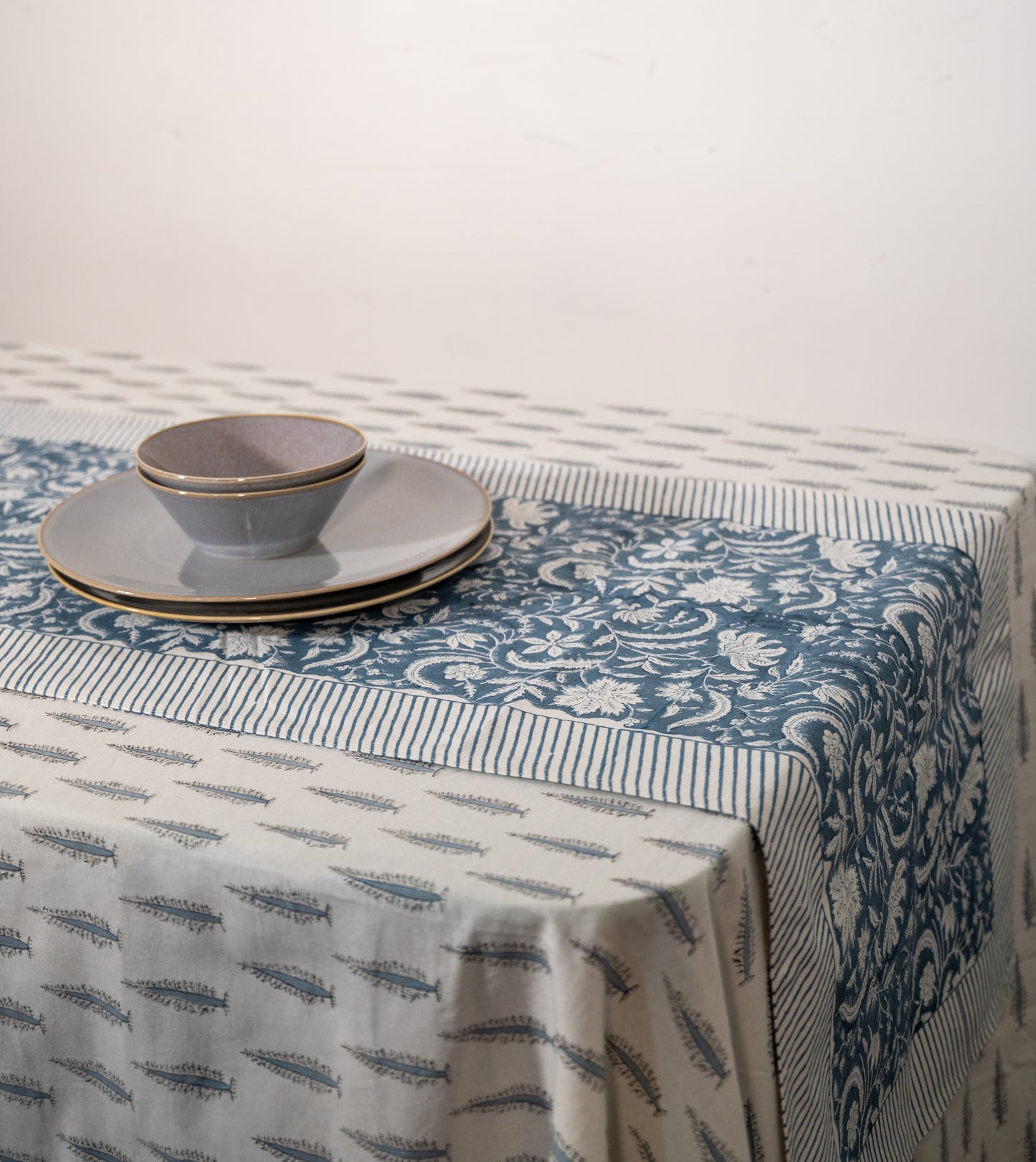 Iris Blossom Table Runner