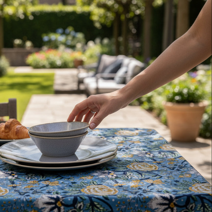 Floral Party Table Cloth
